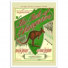 Book Cover Poster - The Tale of a Kangaroo